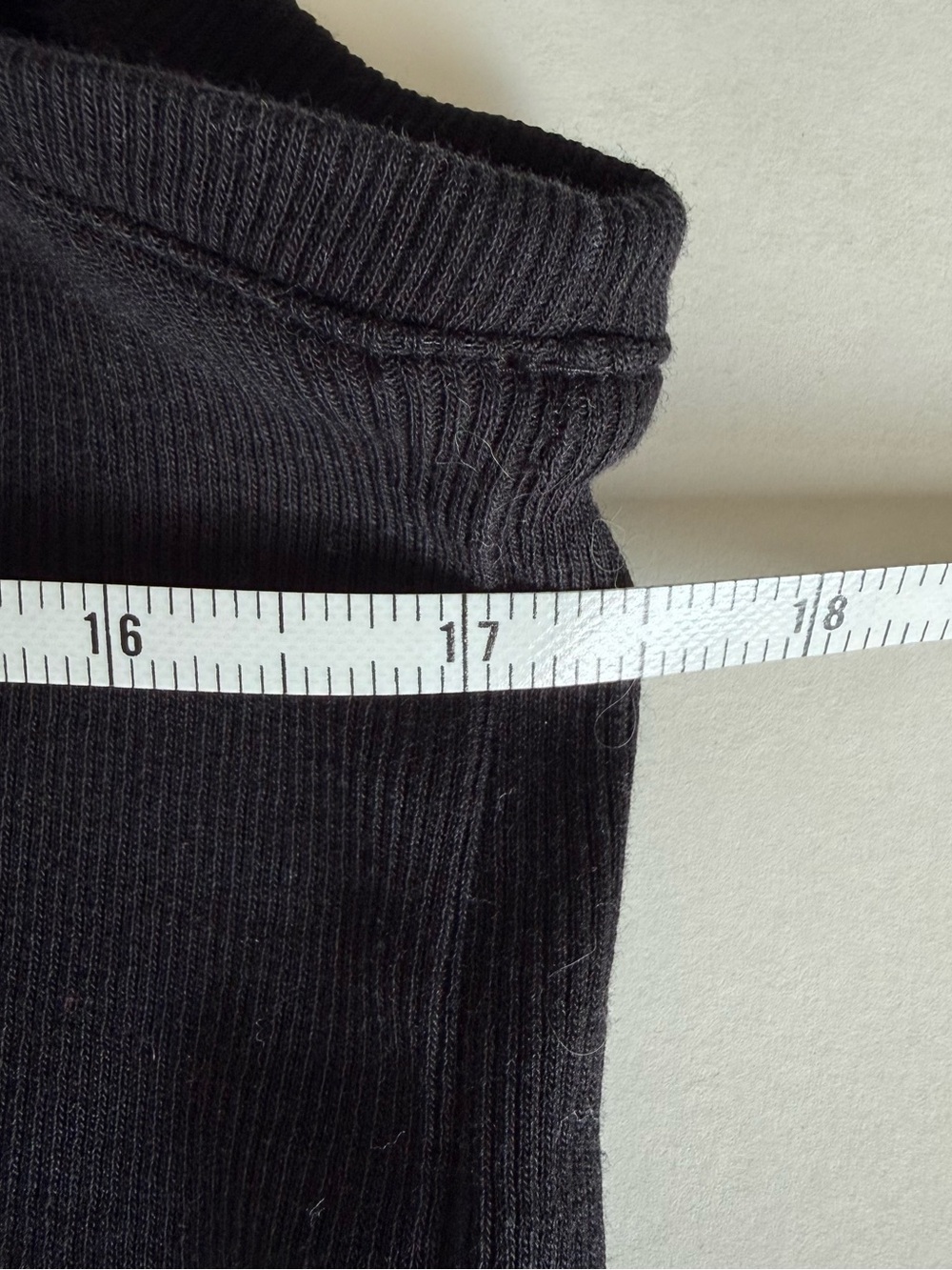 LOFT Ribbed Mock Neck Shell - Picture 5 of 5